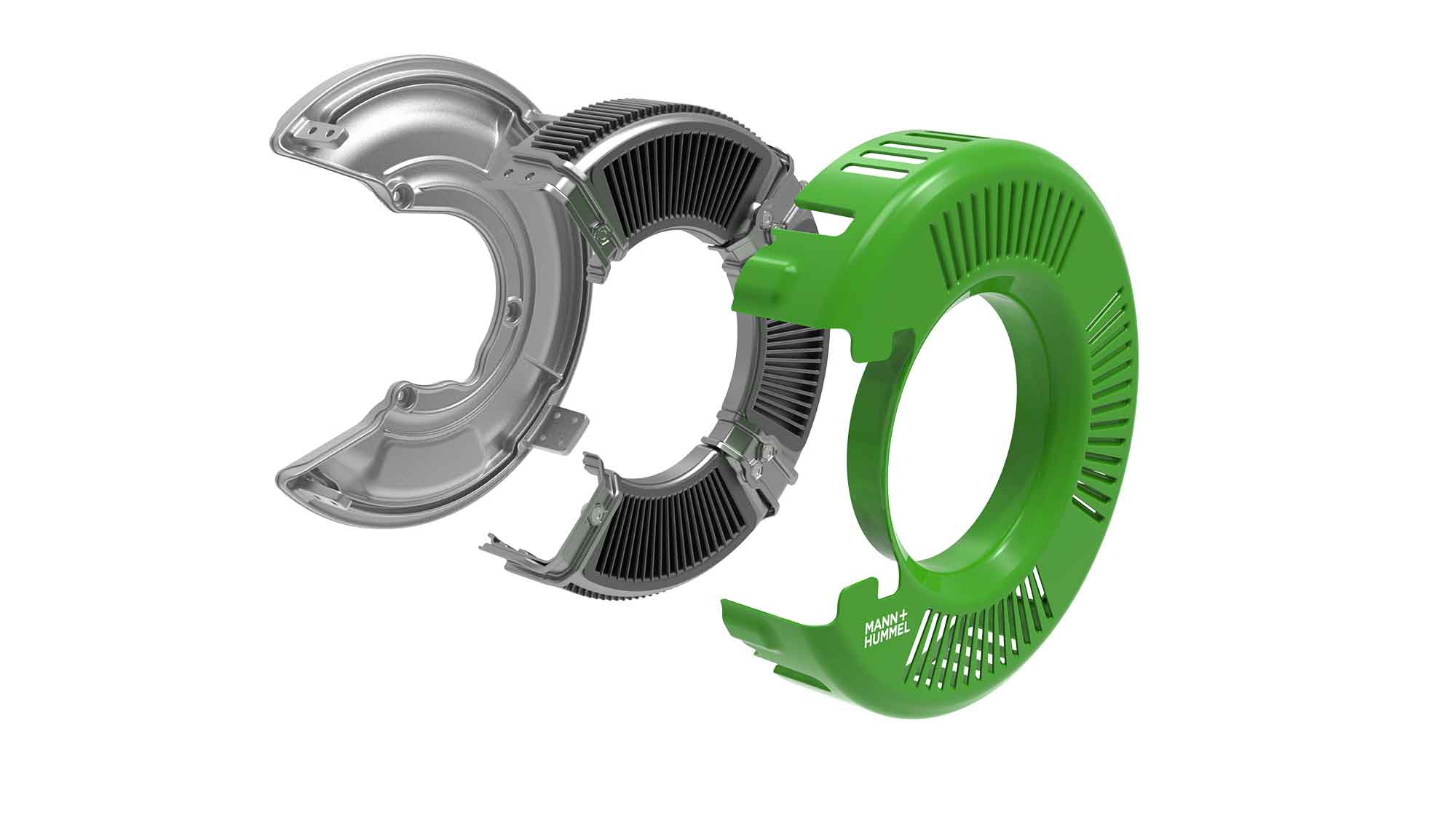 Brake dust particle filters
