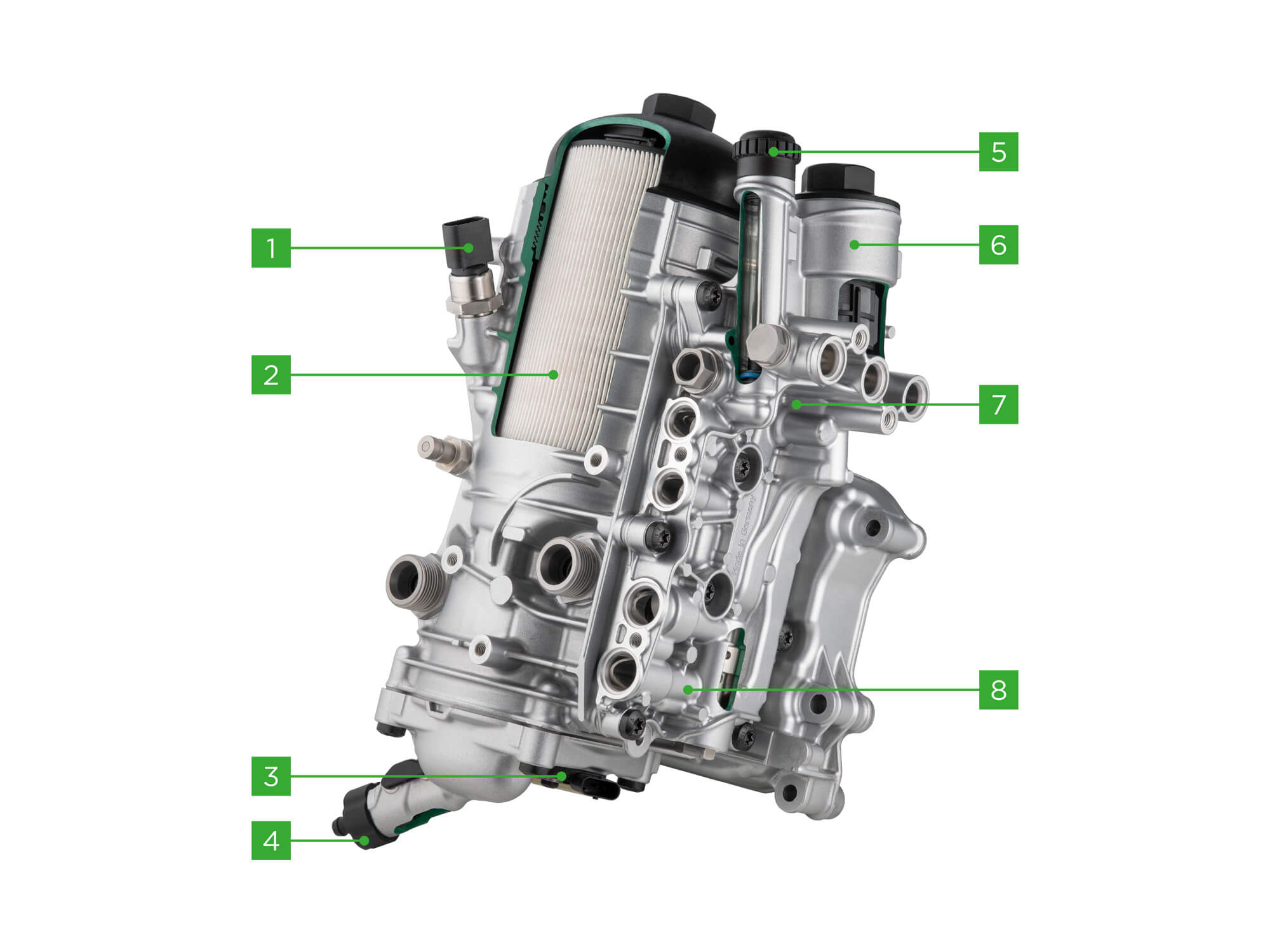 MANN+HUMMEL Kraftstofffiltermodul integriert eine Vielzahl an Funktionen