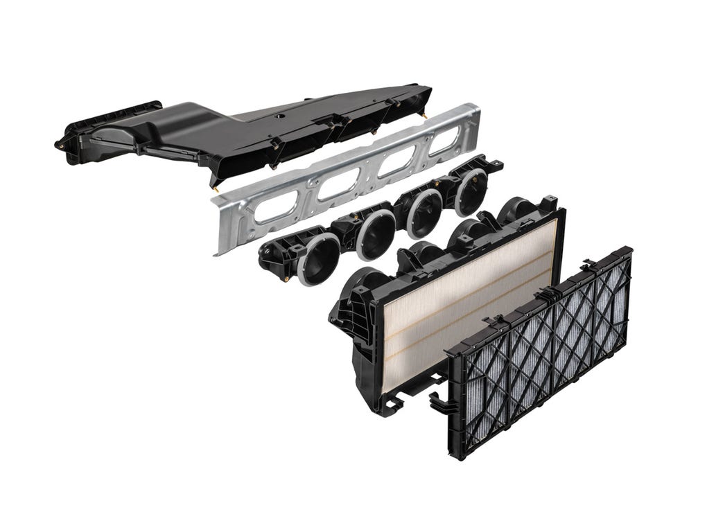 Cabin air filter systems for vehicle cabins
