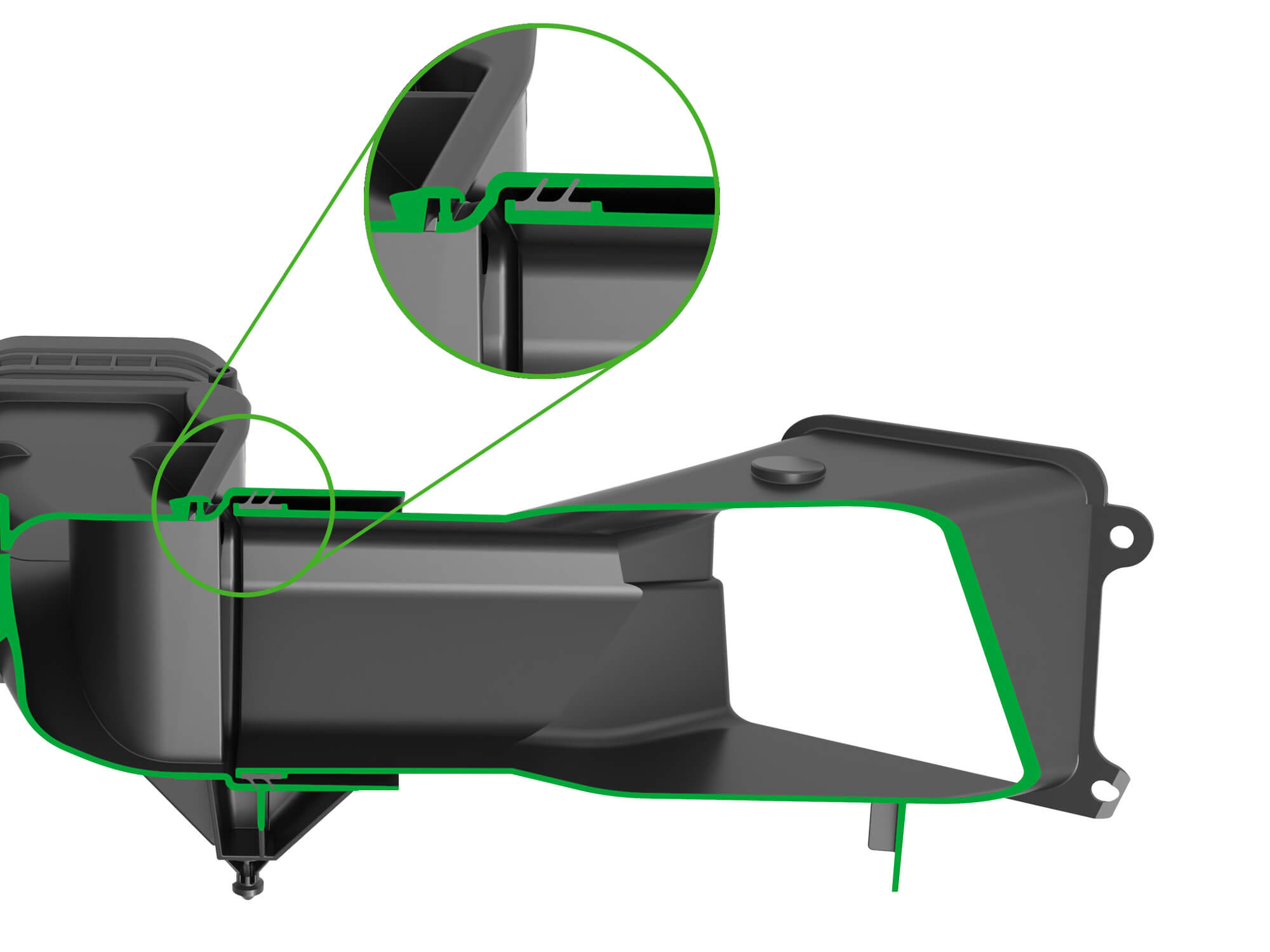 Santoprene sealing concept Santoprene sealing concept
