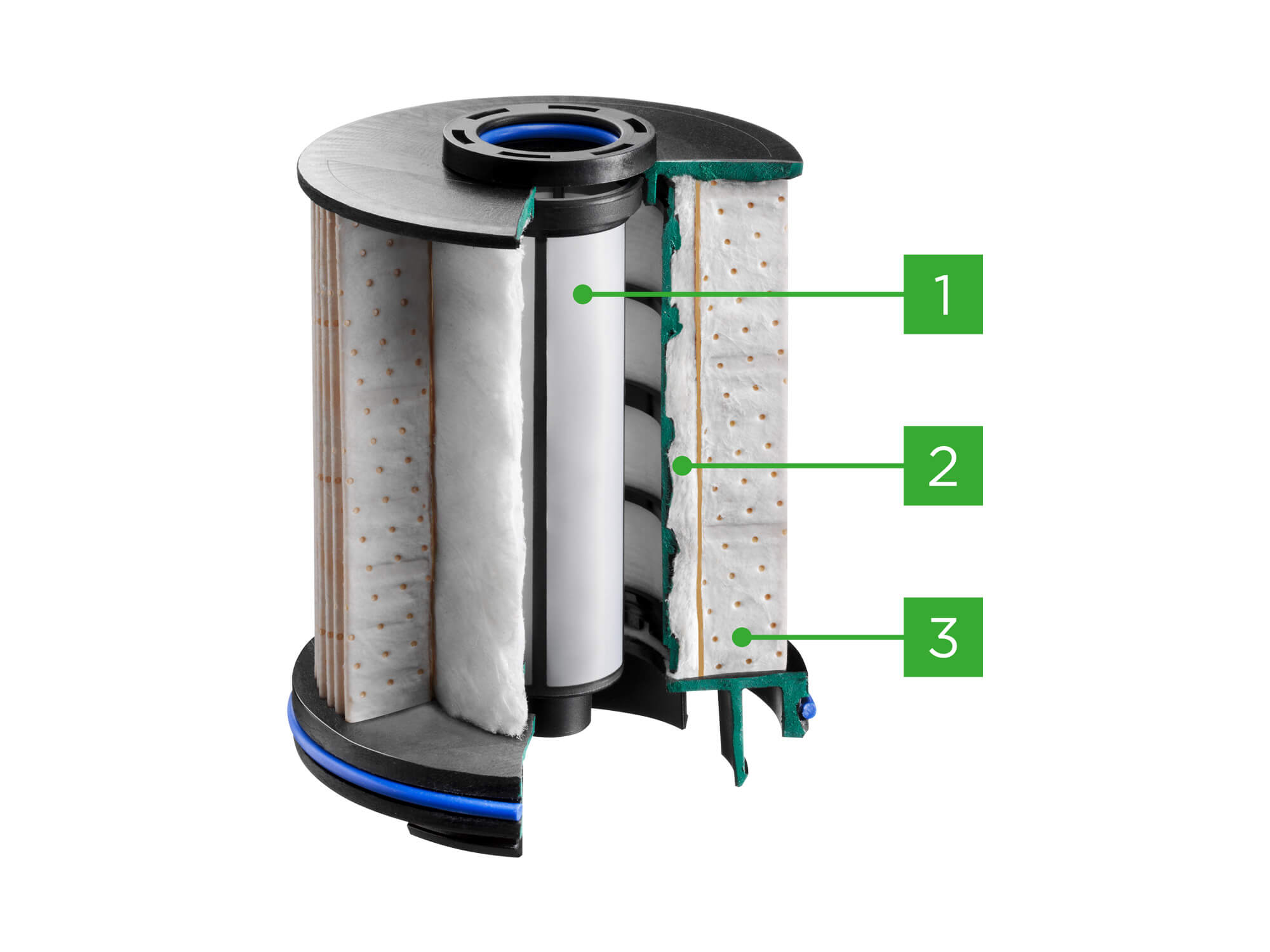 Reach the target in three stages with the three-stage water separation from MANN+HUMMEL